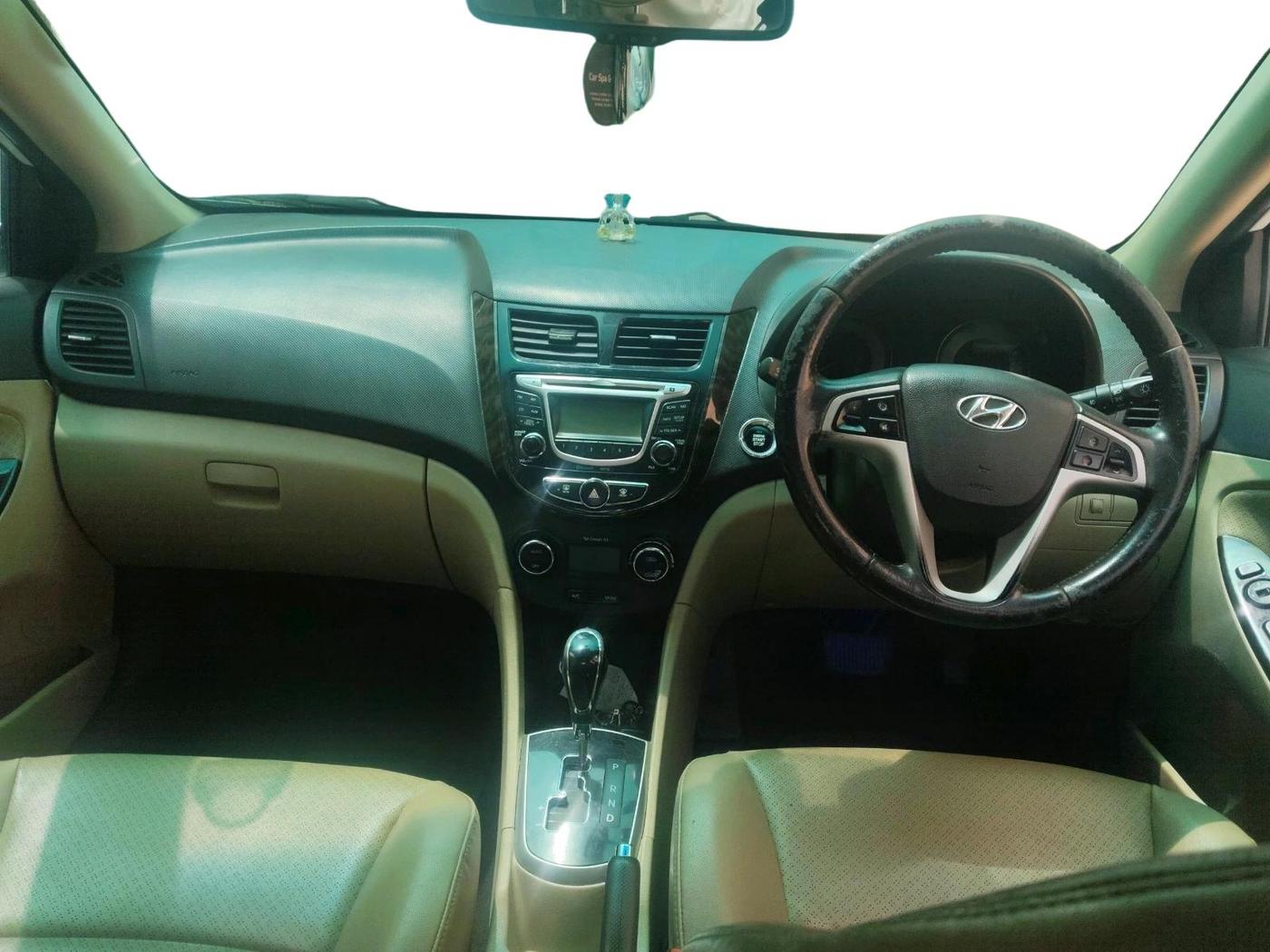 2014 Hyundai Verna FLUIDIC 1.6 CRDI SX OPT AT, Diesel, Automatic, 62,006 km, interior