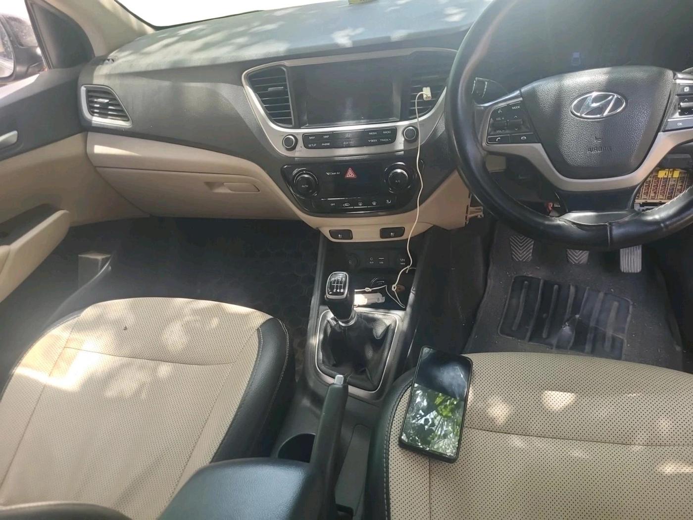 2019 Hyundai Verna 1.6 SX (O) CRDI MT, Diesel, Manual, 1,02,921 km, interior