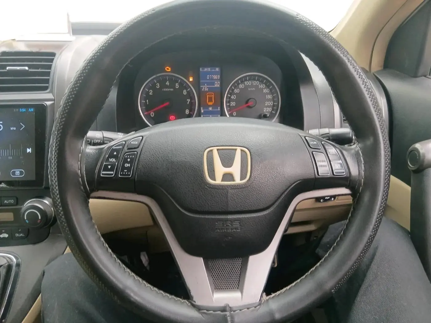 2010 Honda CRV 2.0L 2WD MT, CNG, Manual, 77,969 km, interior