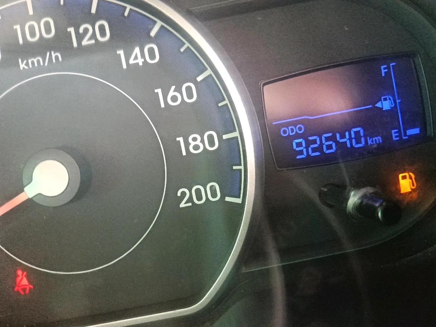 2011 Hyundai i10 SPORTZ 1.2, Petrol, Manual, 92,640 km, interior