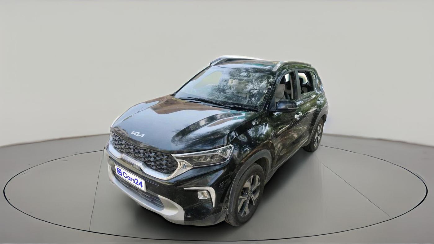 2021 KIA SONET HTX 1.0 IMT, Petrol, Manual, 1,18,486 km, exterior