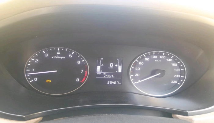 2017 Hyundai Elite i20 MAGNA EXECUTIVE 1.2, Petrol, Manual, 1,23,467 km, interior