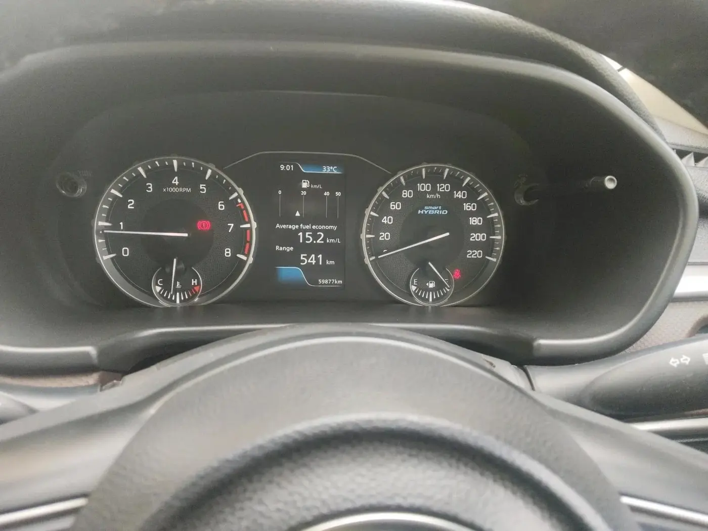 2022 Maruti BREZZA ZXI SMART HYBRID , Petrol, Manual, 59,877 km, interior