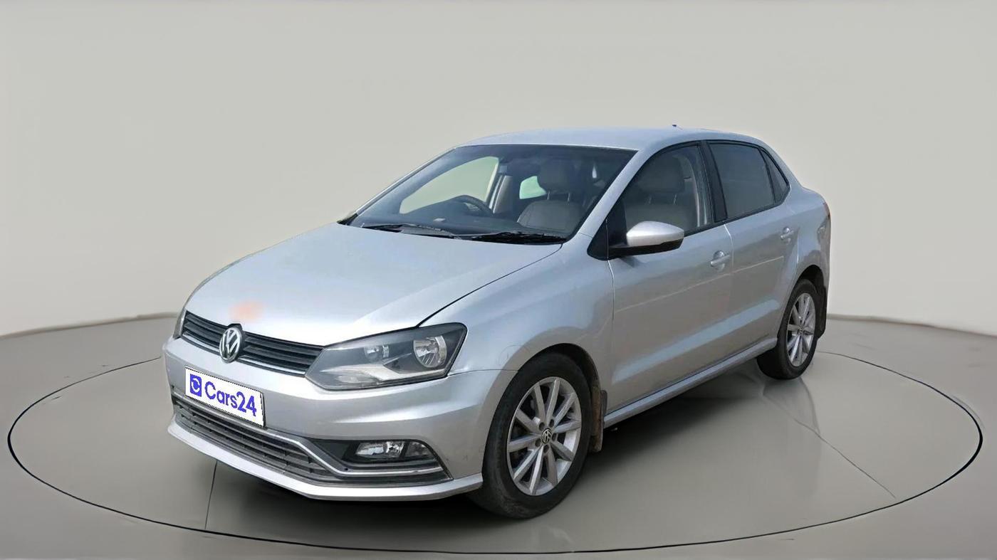 2018 Volkswagen Ameo HIGHLINE PLUS 1.5L 16 ALLOY, Diesel, Manual, 1,62,184 km, exterior