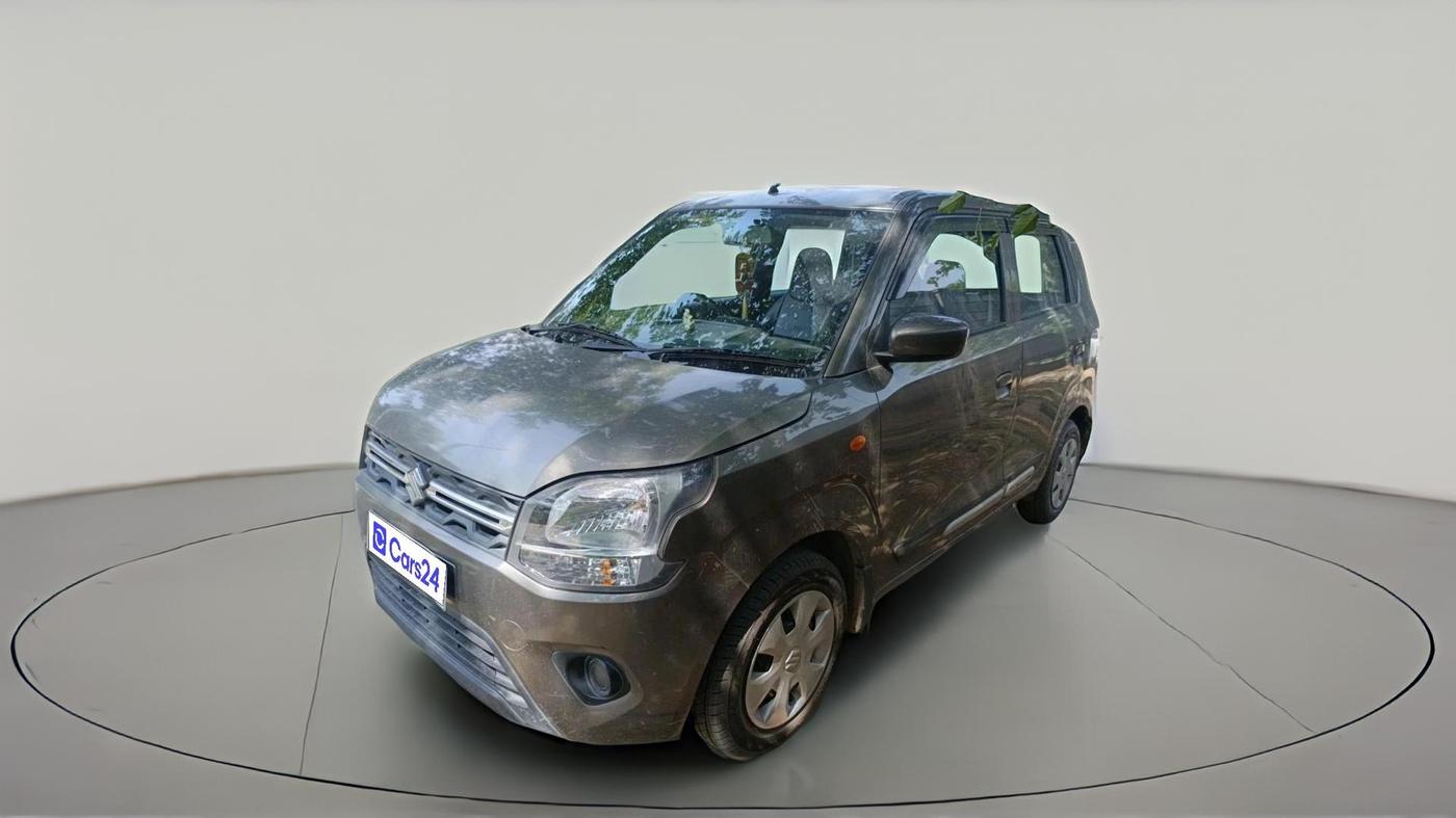 2020 Maruti New Wagon-R VXI 1.0, Petrol, Manual, 46,796 km, exterior