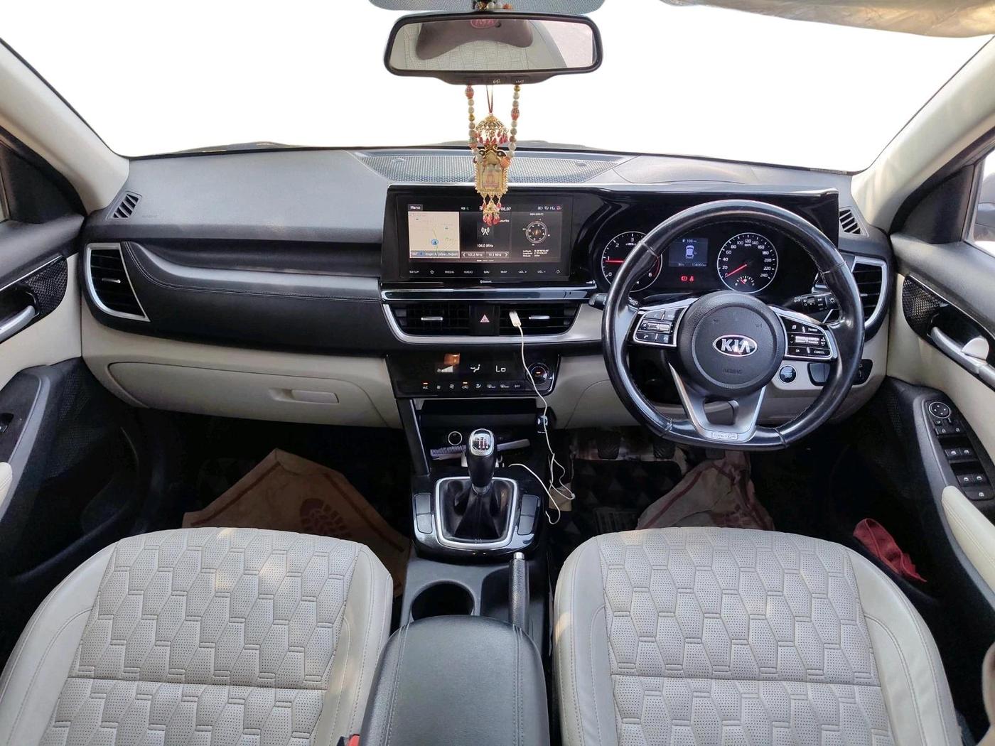 2019 KIA SELTOS HTX 1.5 DIESEL, Diesel, Manual, 1,14,060 km, interior