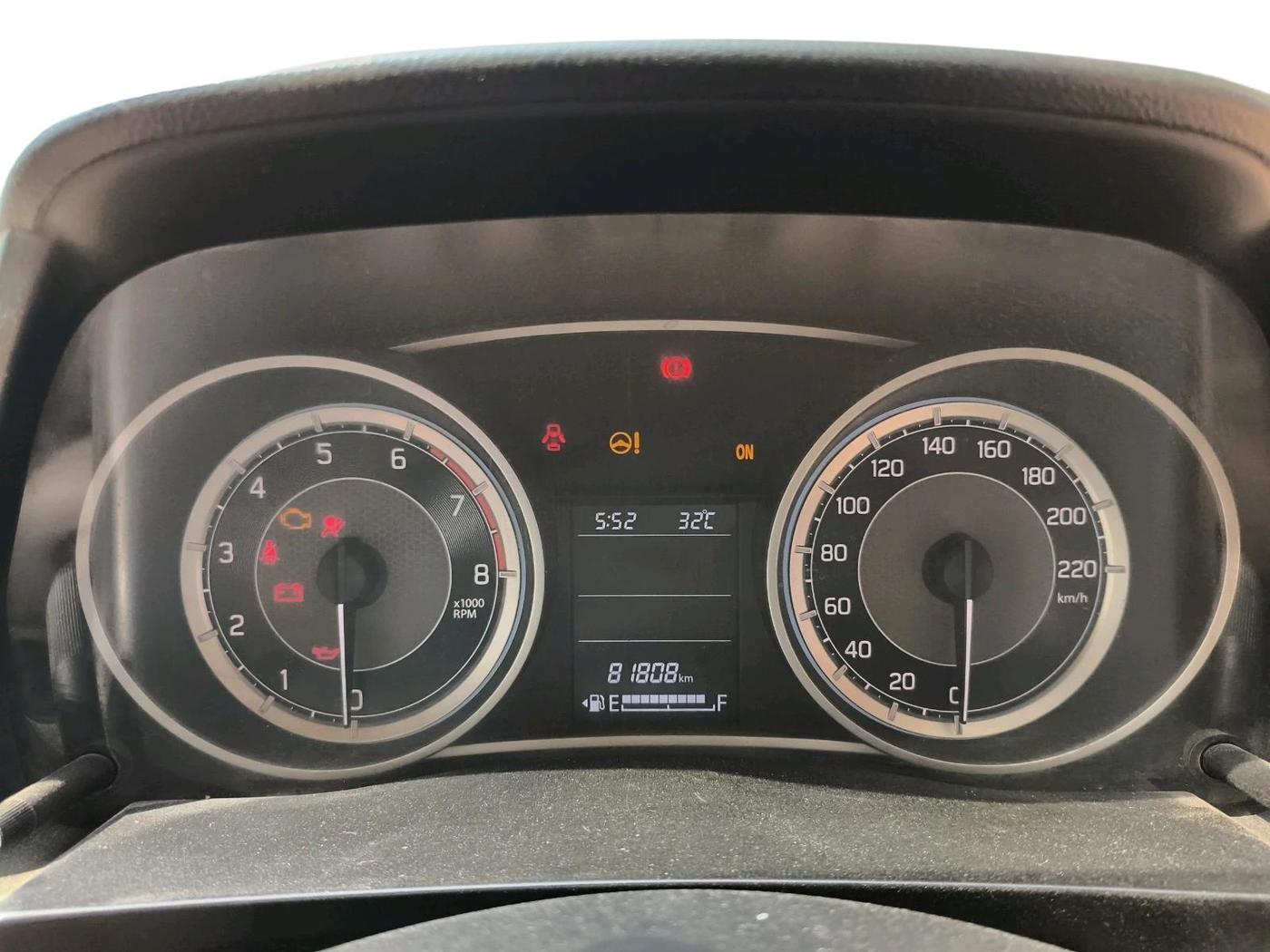 2017 Maruti Dzire ZXI PLUS, Petrol, Manual, 81,808 km, interior