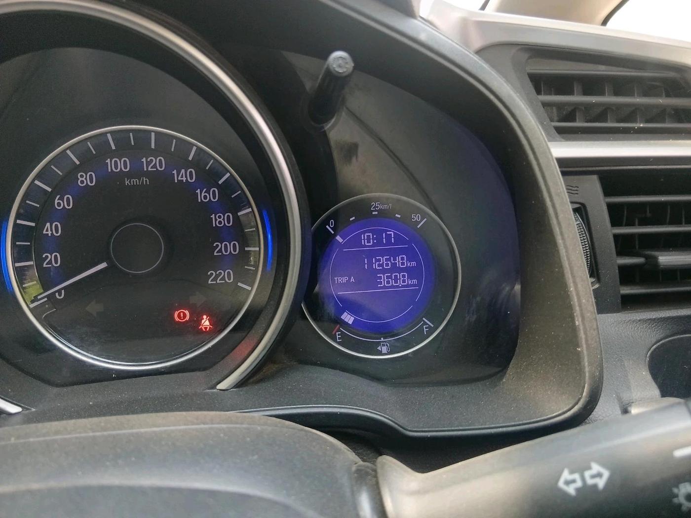 2019 Honda WR-V 1.2L I-VTEC S MT, CNG, Manual, 1,12,648 km, interior