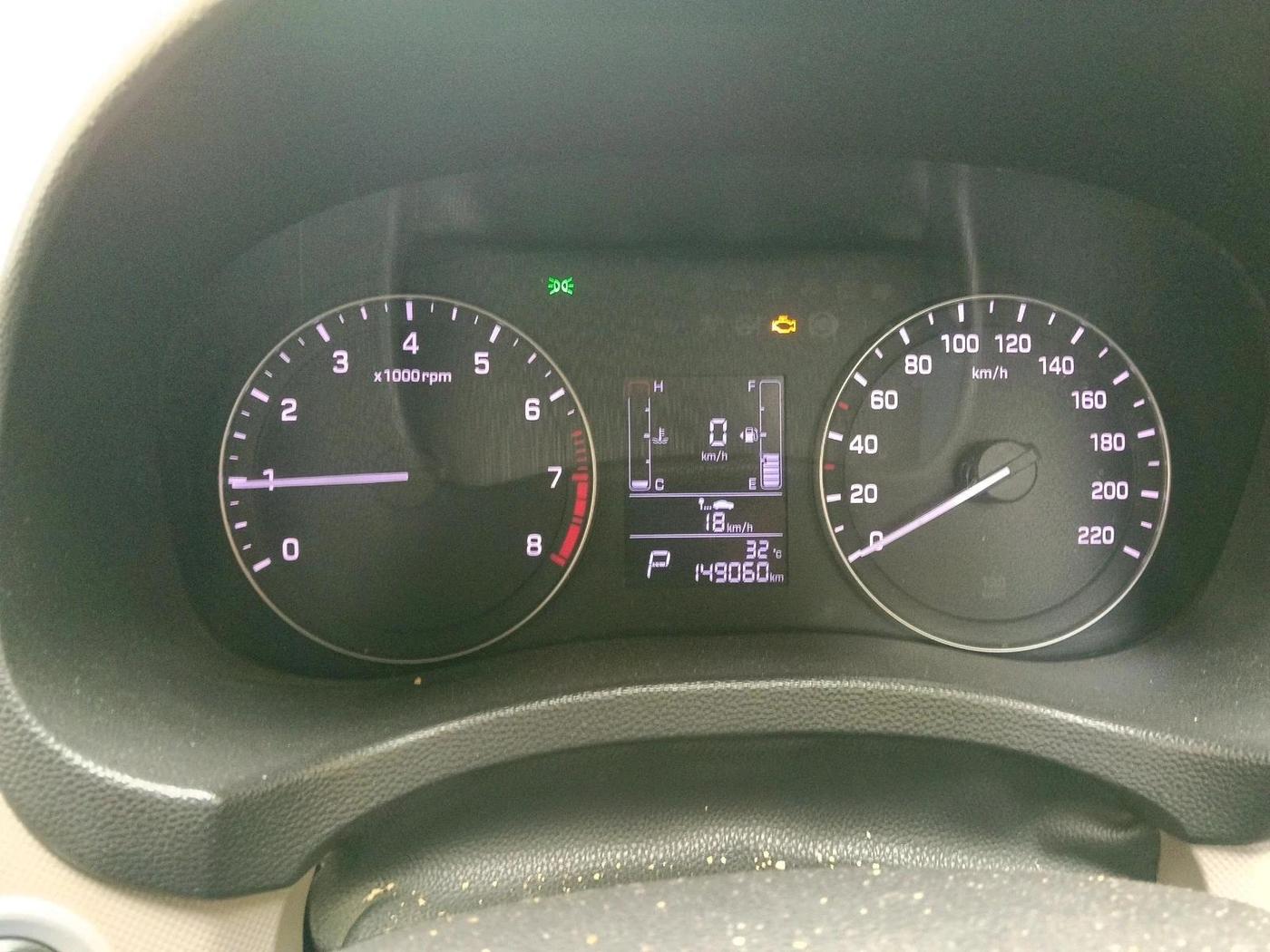 2018 Hyundai Creta SX PLUS AT 1.6 PETROL, Petrol, Automatic, 1,49,060 km, interior