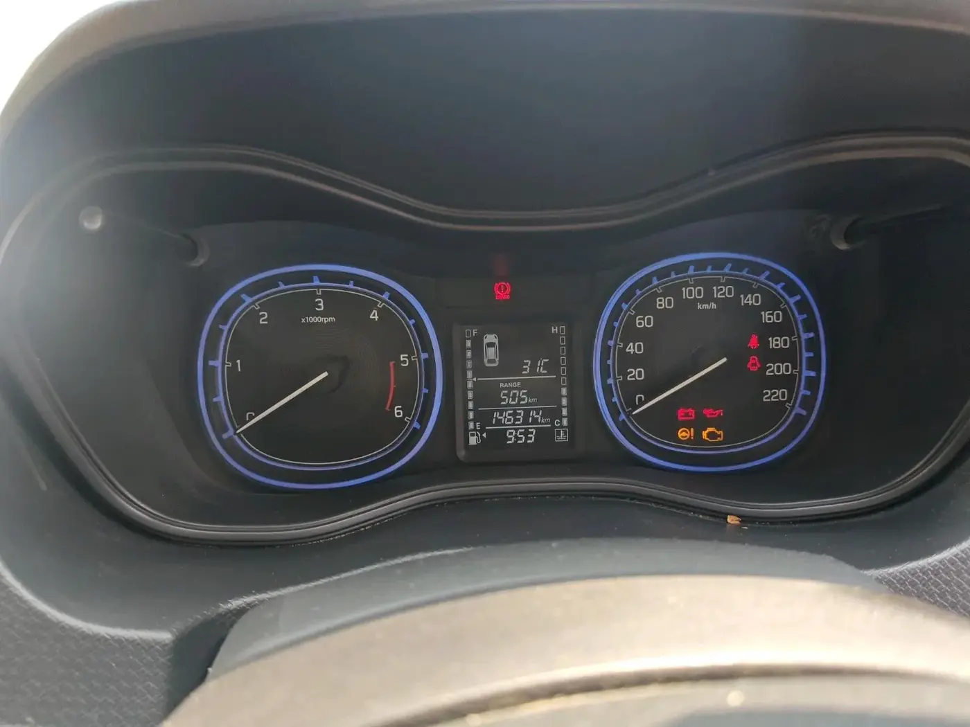 2016 Maruti Vitara Brezza ZDI, Diesel, Manual, 1,46,314 km, interior