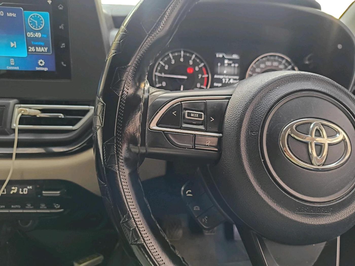 2023 Toyota Glanza G, Petrol, Manual, 78,224 km, interior