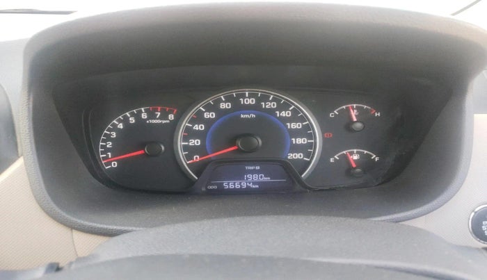 2013 Hyundai Grand i10 SPORTZ 1.2 KAPPA VTVT, Petrol, Manual, 56,694 km, interior