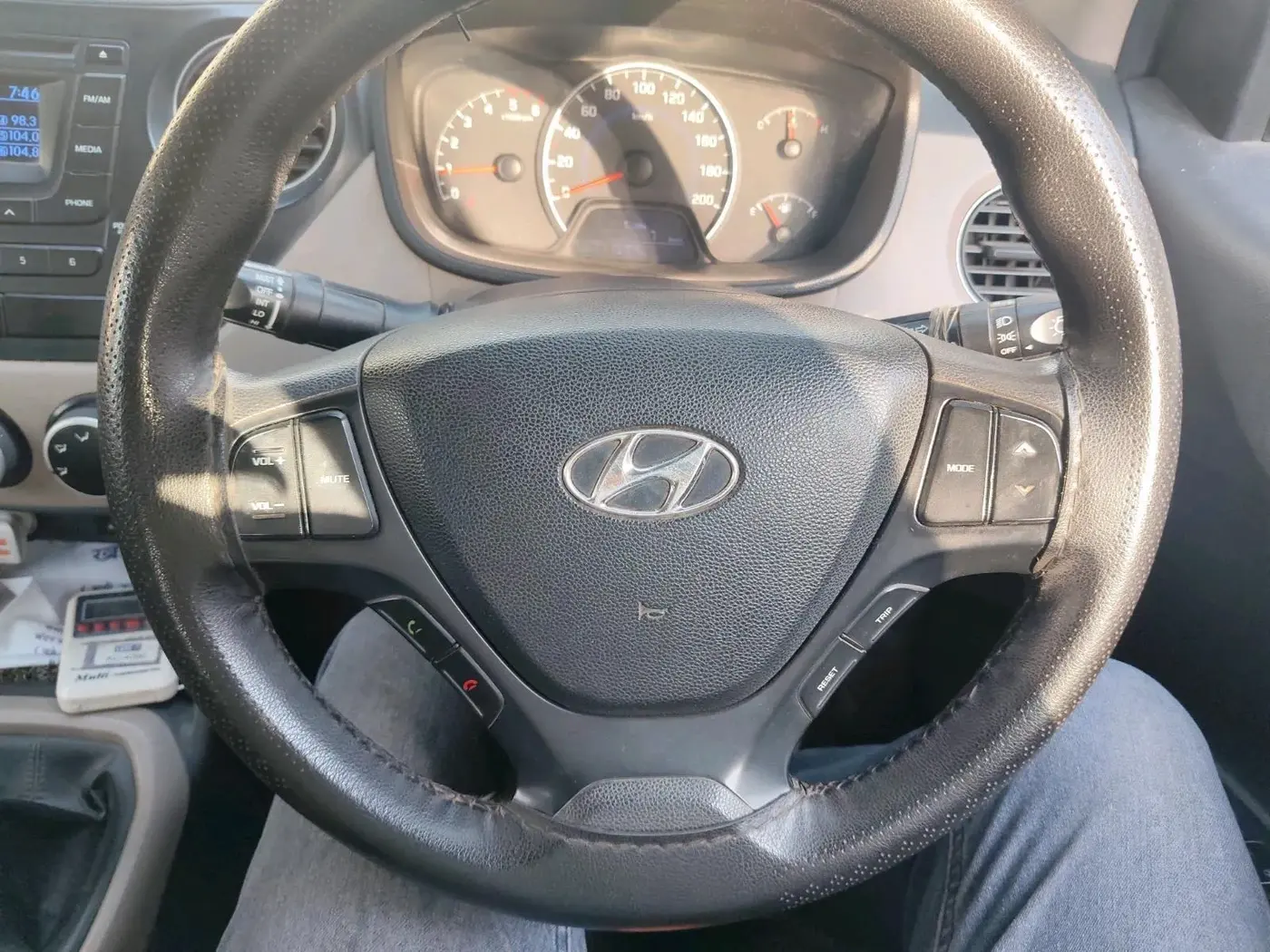 2016 Hyundai Grand i10 SPORTZ 1.1 CRDI, Diesel, Manual, 1,11,594 km, interior