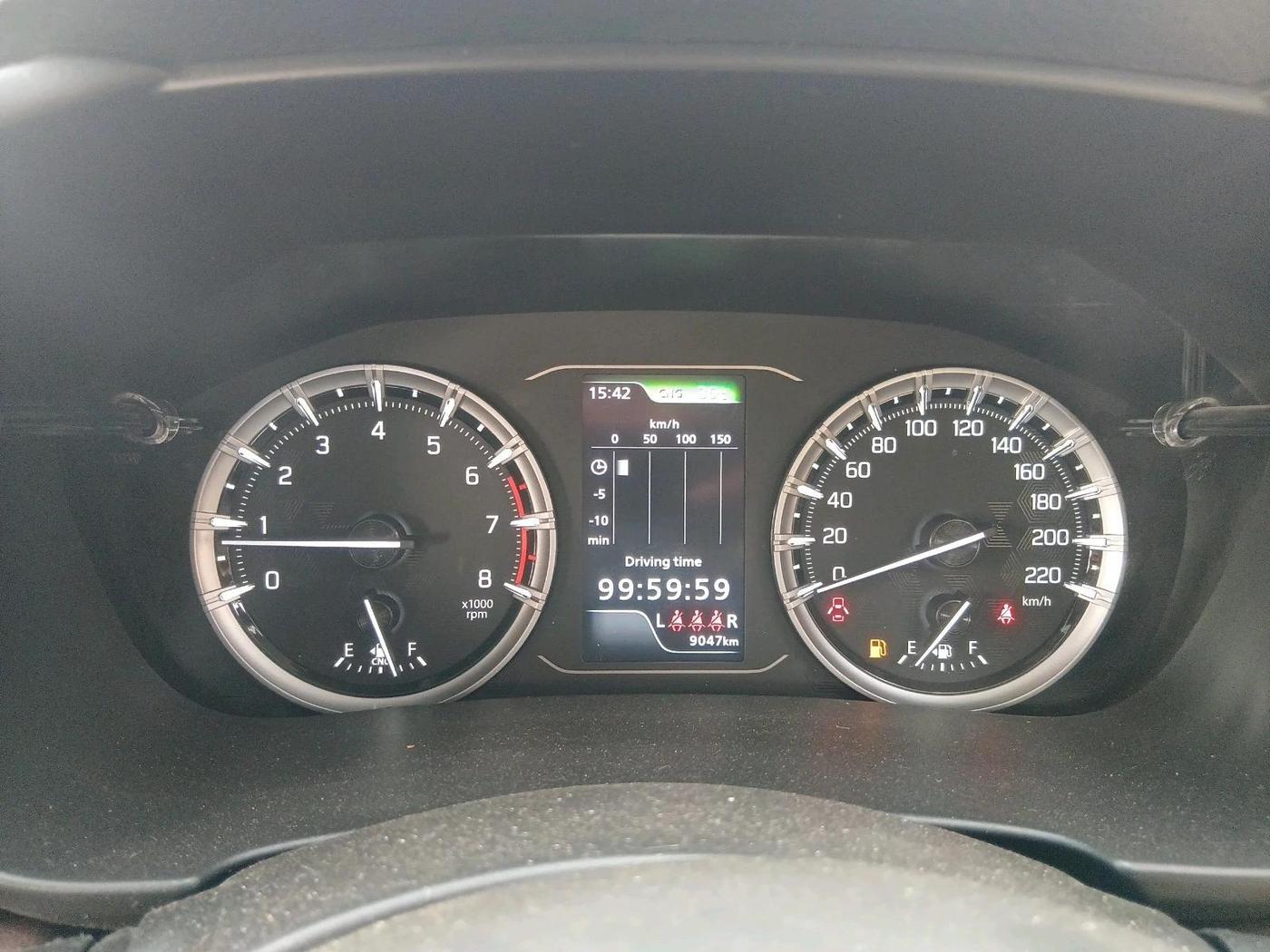 2025 Maruti Grand Vitara DELTA CNG, CNG, Manual, 9,047 km, interior