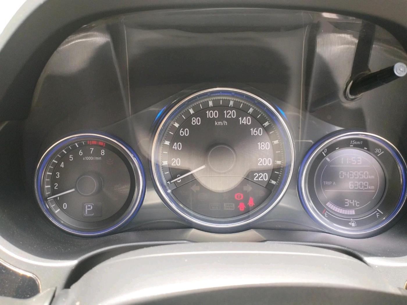 2015 Honda City 1.5L I-VTEC VX CVT, Petrol, Automatic, 43,950 km, interior