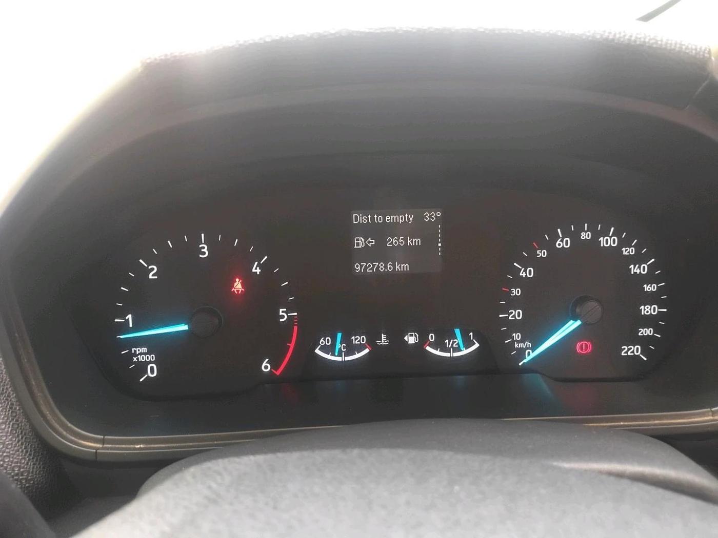 2019 Ford Ecosport TREND 1.5L DIESEL, Diesel, Manual, 97,278 km, interior