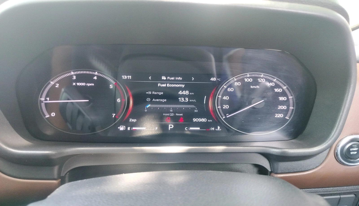 2024 Mahindra SCORPIO-N Z8 L DIESEL AT 2WD 7 STR, Diesel, Automatic, 90,980 km, interior