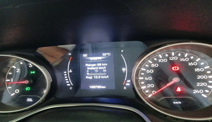 2018 Jeep Compass LIMITED 2.0 DIESEL, Diesel, Manual, 1,00,730 km, interior