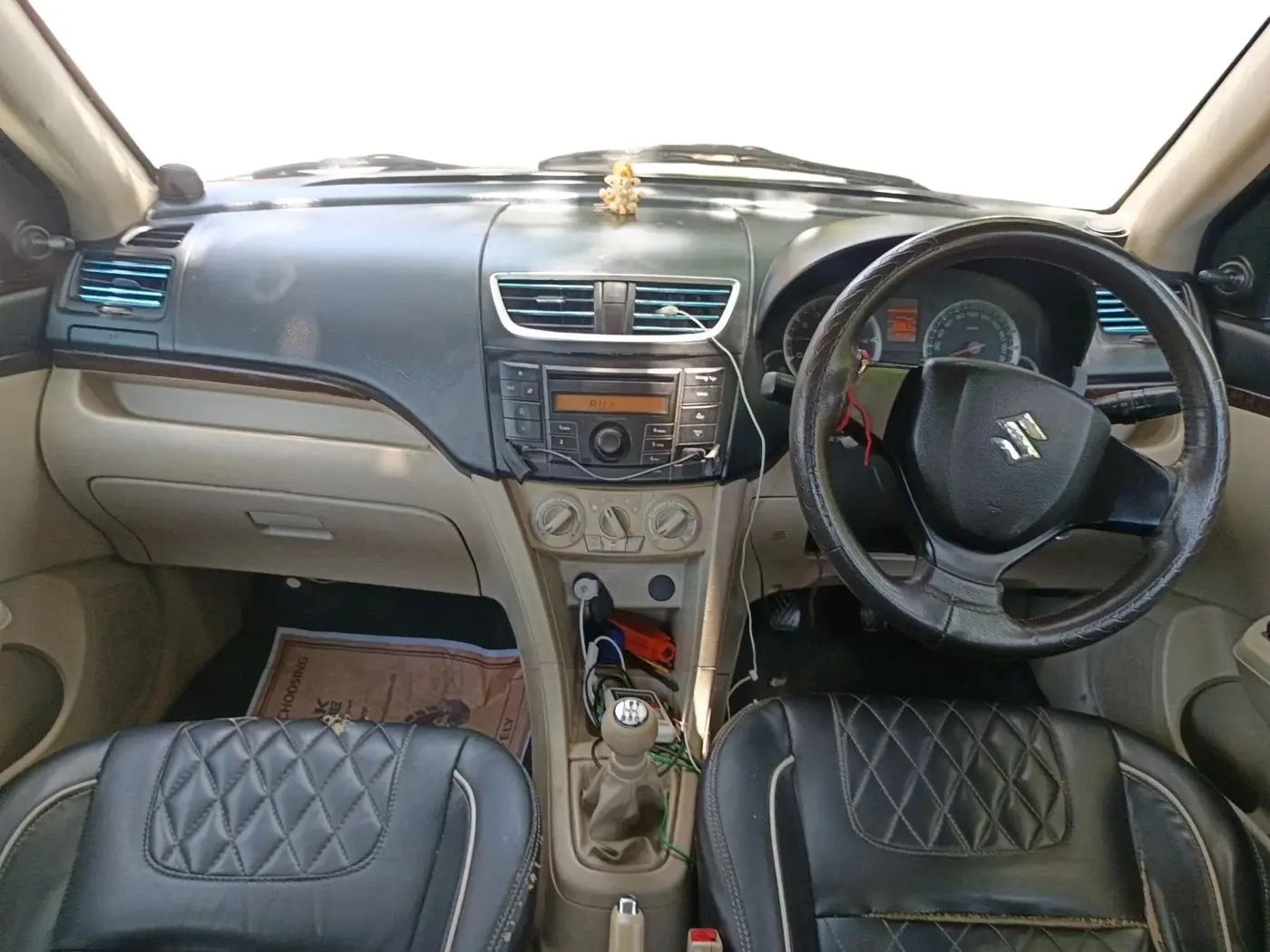 2012 Maruti Swift Dzire VXI, CNG, Manual, 80,967 km, interior