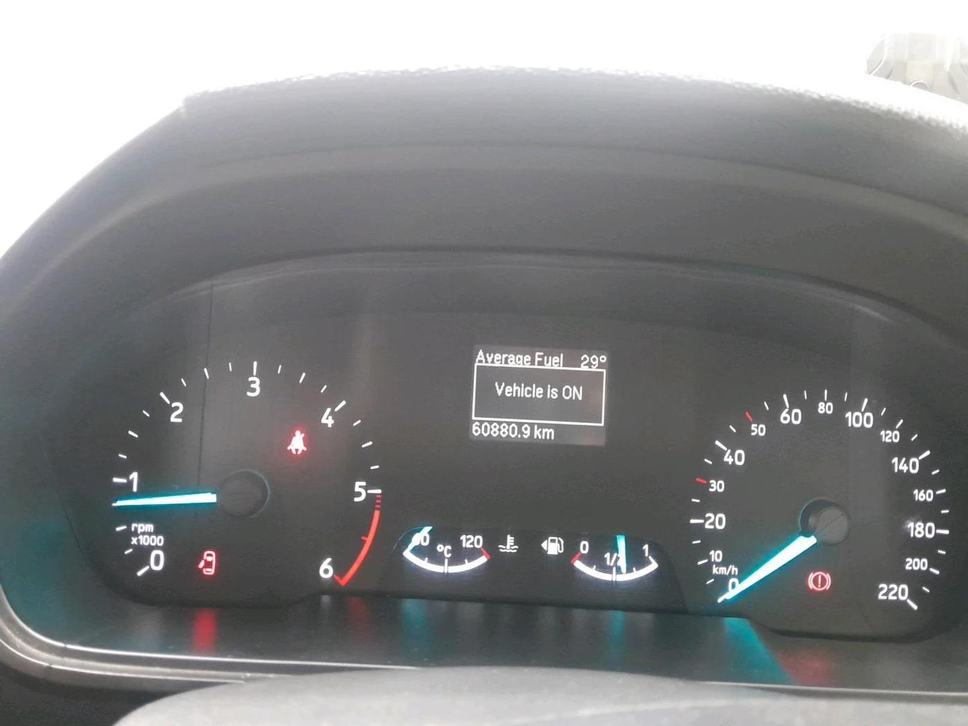 2019 Ford Ecosport TITANIUM 1.5L DIESEL, Diesel, Manual, 60,880 km, interior