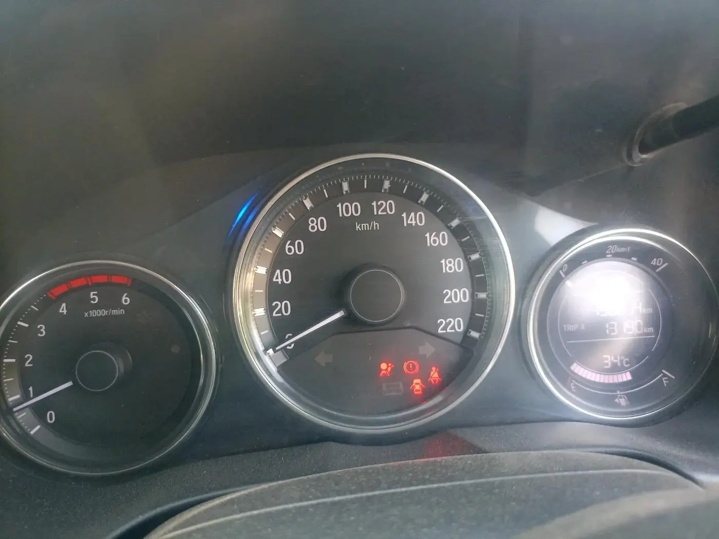 2018 Honda City 1.5L I-DTEC ZX, Diesel, Manual, 1,96,014 km, interior