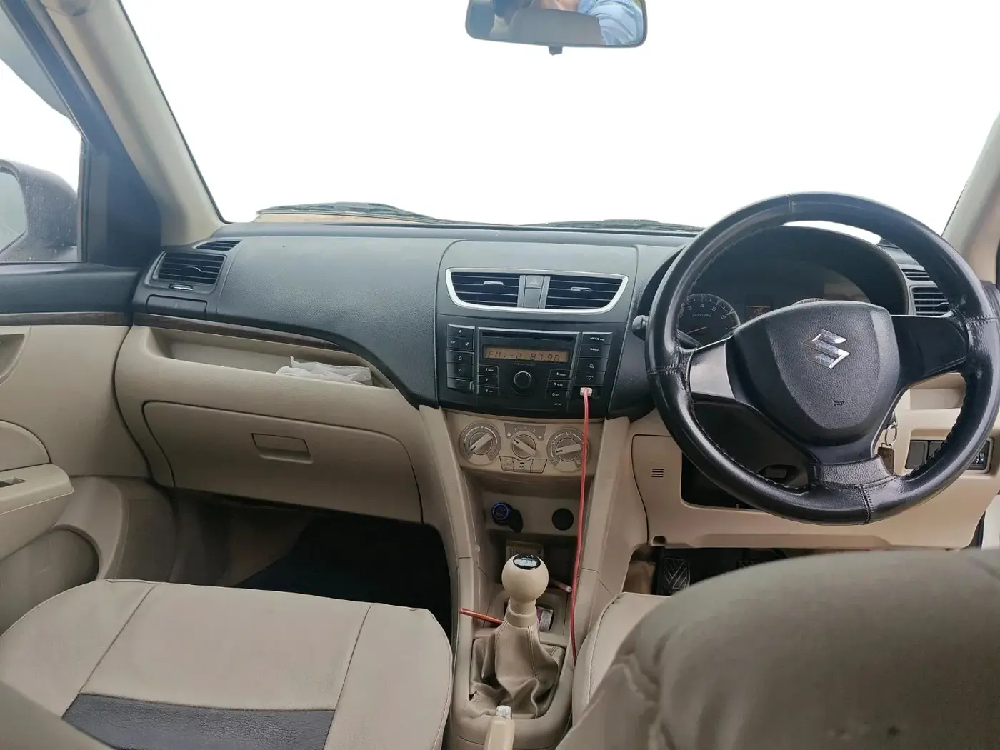 2014 Maruti Swift Dzire VXI, Petrol, Manual, 1,69,435 km, interior