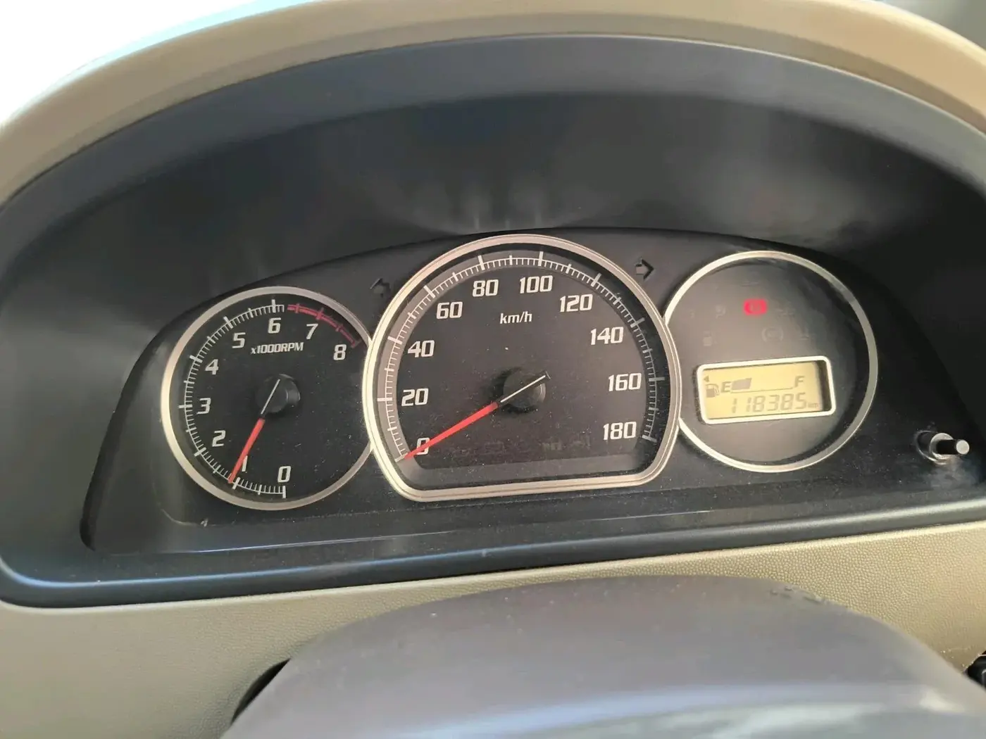 2012 Maruti Zen Estilo VXI, Petrol, Manual, 1,18,385 km, interior