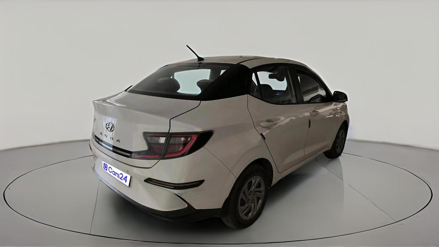 2021 Hyundai AURA S 1.2 CNG, CNG, Manual, 73,650 km, exterior
