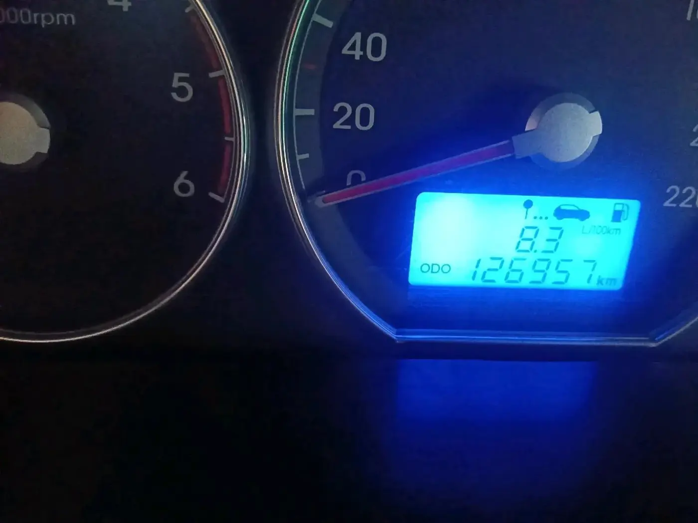 2013 Hyundai Santa Fe 2 WD, Diesel, Manual, 1,26,957 km, interior