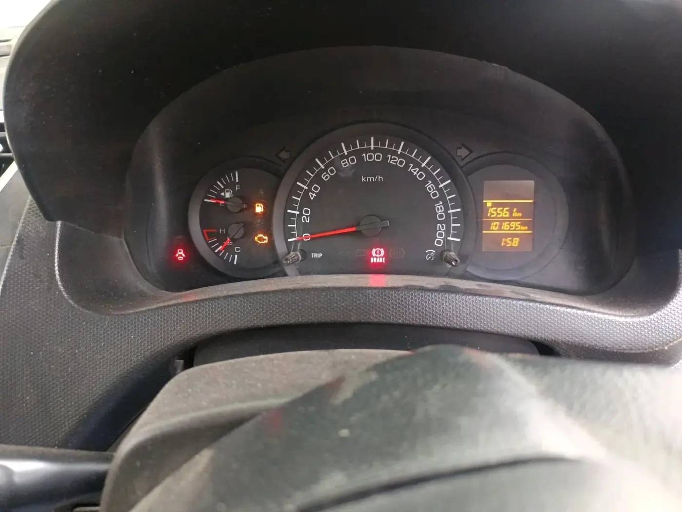 2015 Maruti Swift LXI (O), Petrol, Manual, 1,01,695 km, interior