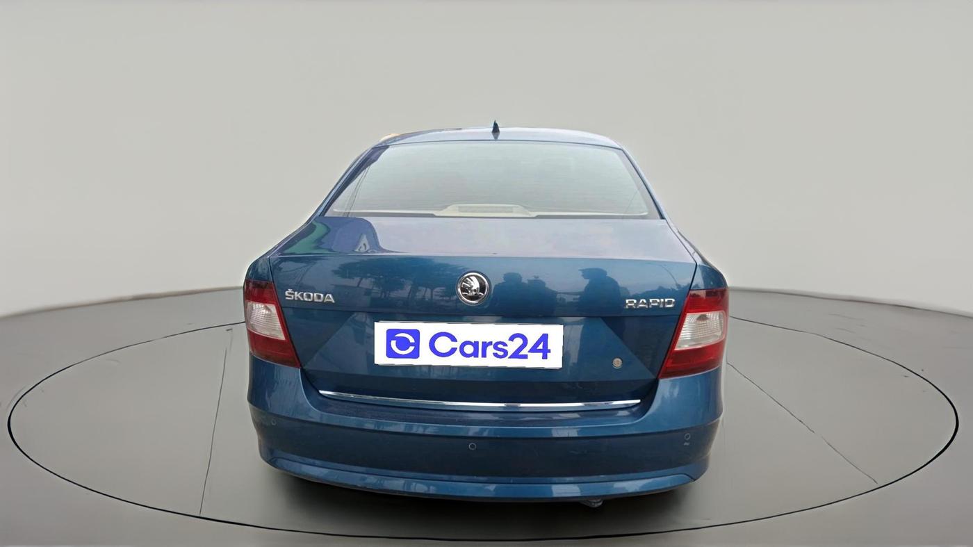 2017 Skoda Rapid Elegance 1.6 MPI AT, Petrol, Automatic, 1,27,219 km, exterior