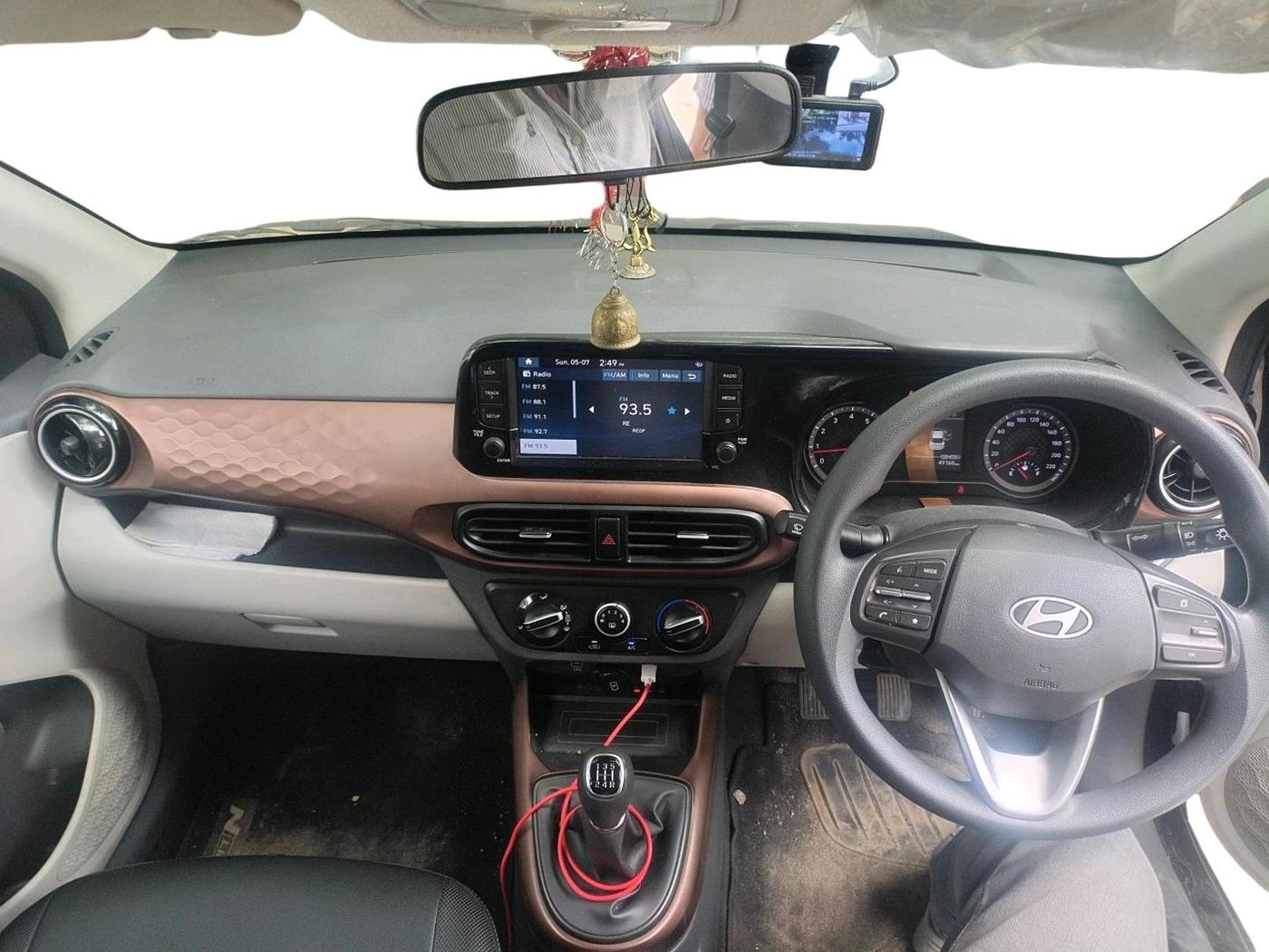 2023 Hyundai AURA SX 1.2 CNG, CNG, Manual, 49,168 km, interior