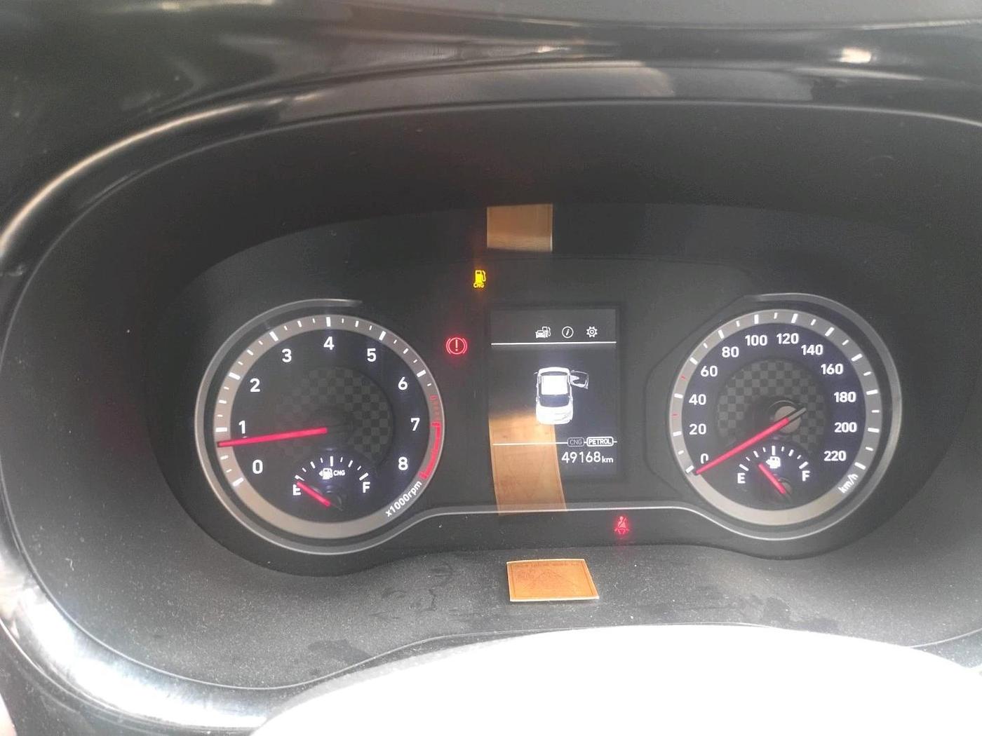 2023 Hyundai AURA SX 1.2 CNG, CNG, Manual, 49,168 km, interior