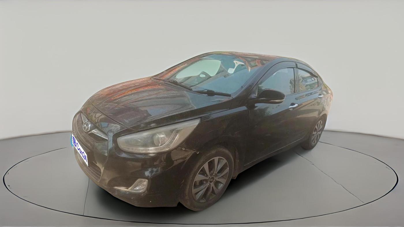 2014 Hyundai Verna FLUIDIC 1.6 CRDI SX OPT, Diesel, Manual, 99,741 km, exterior