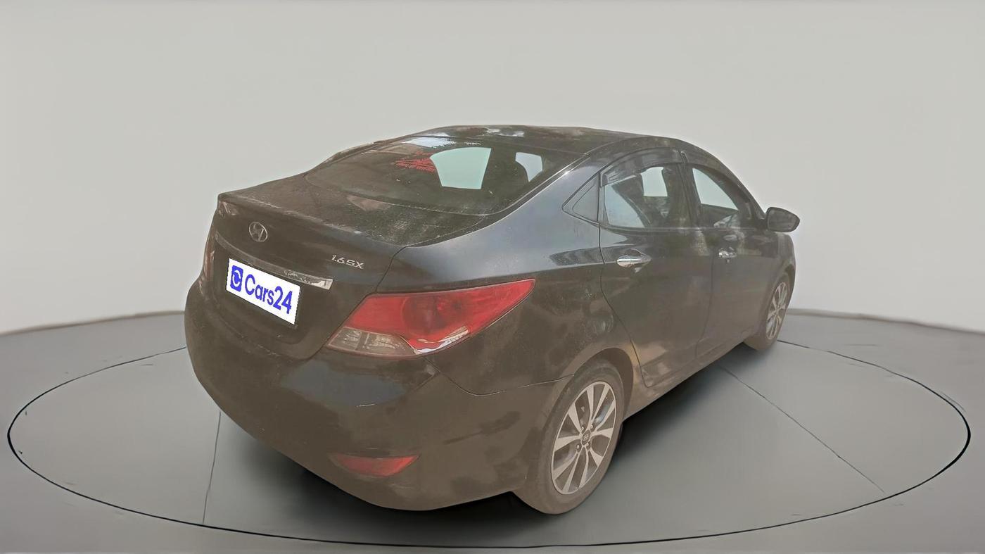 2014 Hyundai Verna FLUIDIC 1.6 CRDI SX OPT, Diesel, Manual, 99,741 km, exterior