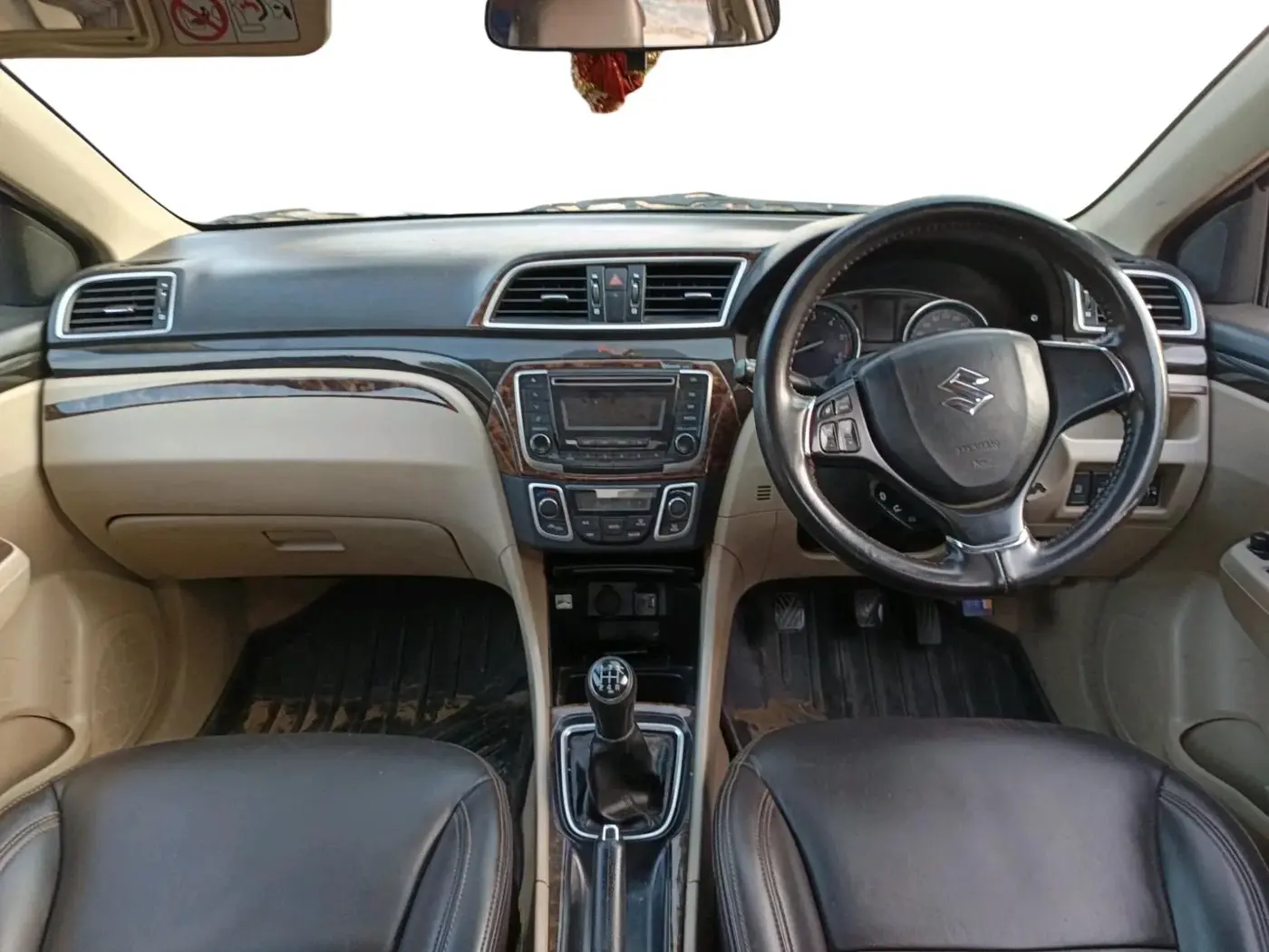 2016 Maruti Ciaz VDI+ SHVS, Diesel, Manual, 1,26,605 km, interior