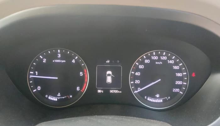 2017 Hyundai Elite i20 ASTA 1.4 CRDI (O), Diesel, Manual, 90,705 km, interior