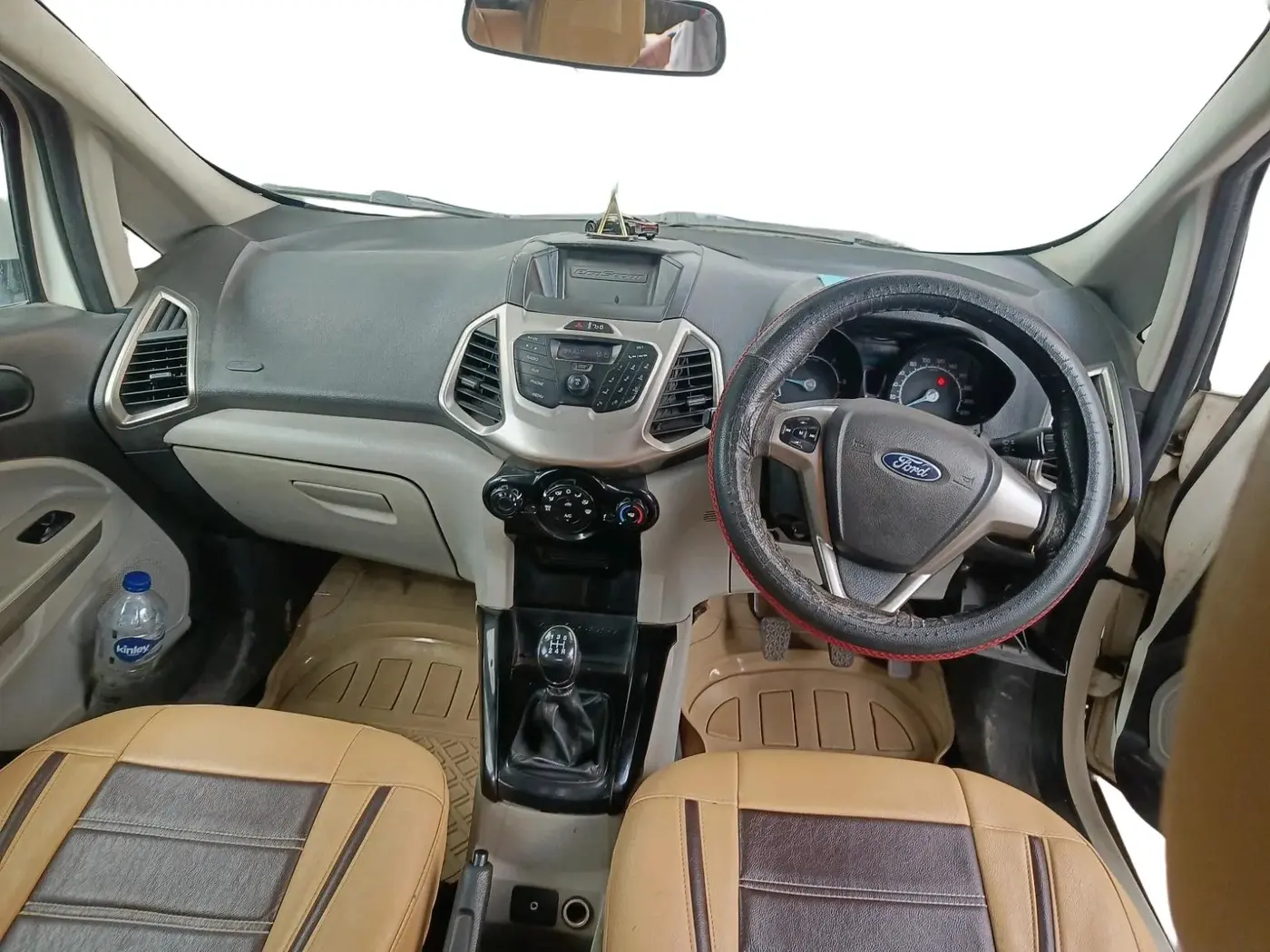 2015 Ford Ecosport TREND 1.5L DIESEL, Diesel, Manual, 1,59,569 km, interior