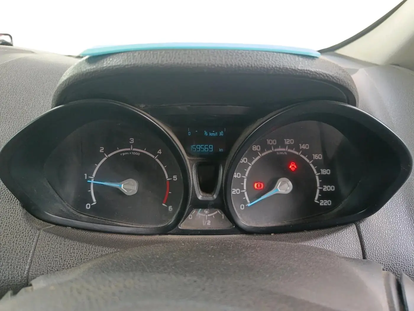 2015 Ford Ecosport TREND 1.5L DIESEL, Diesel, Manual, 1,59,569 km, interior