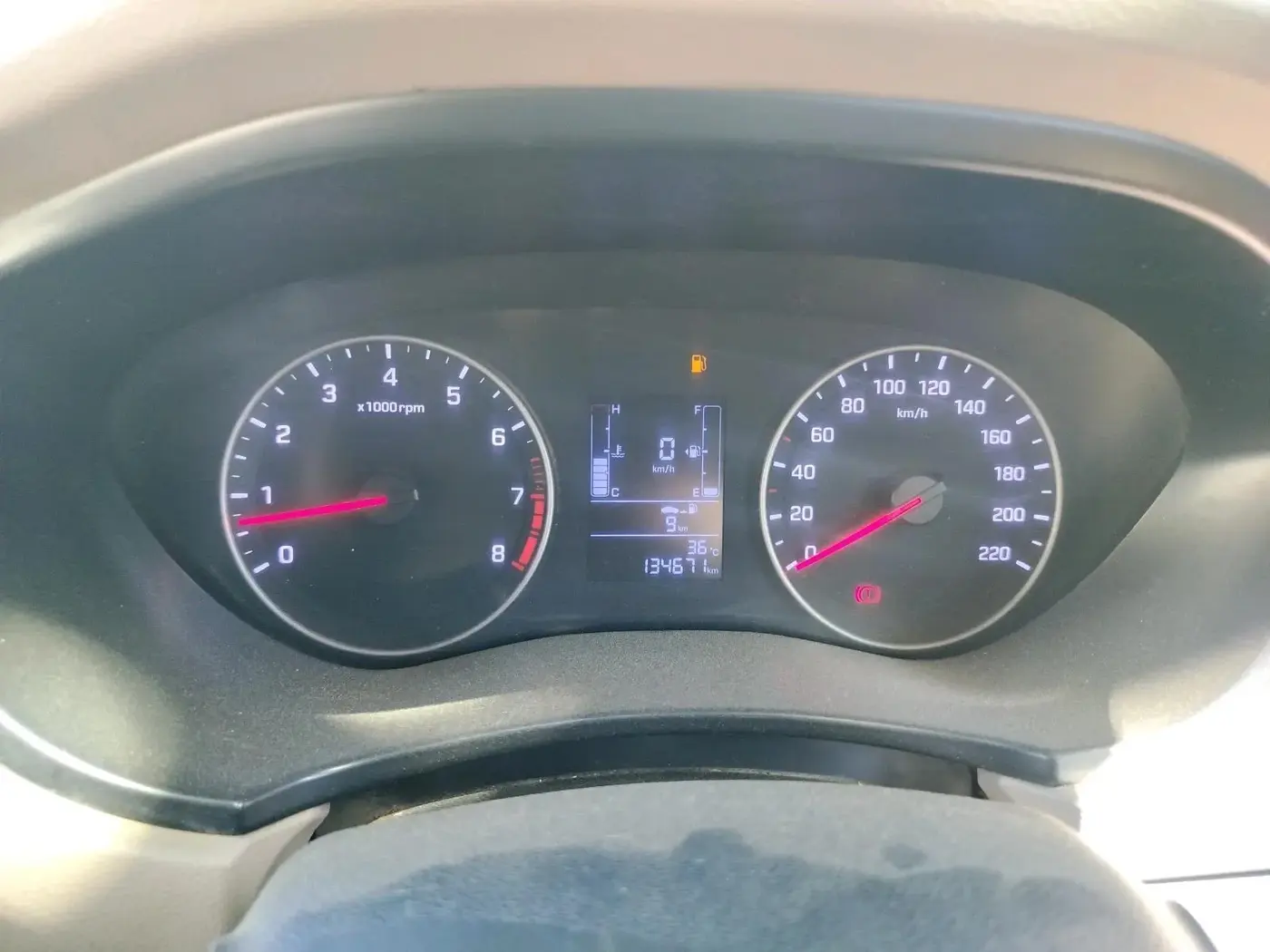 2019 Hyundai Elite i20 MAGNA PLUS 1.2, CNG, Manual, 1,34,671 km, interior
