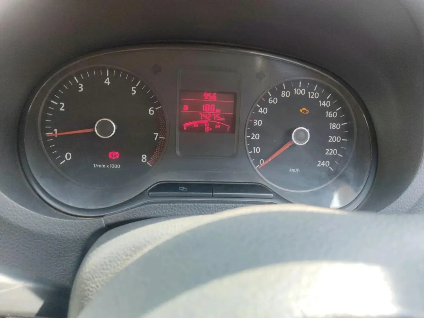 2012 Volkswagen Polo TRENDLINE 1.2L PETROL, Petrol, Manual, 74,275 km, interior