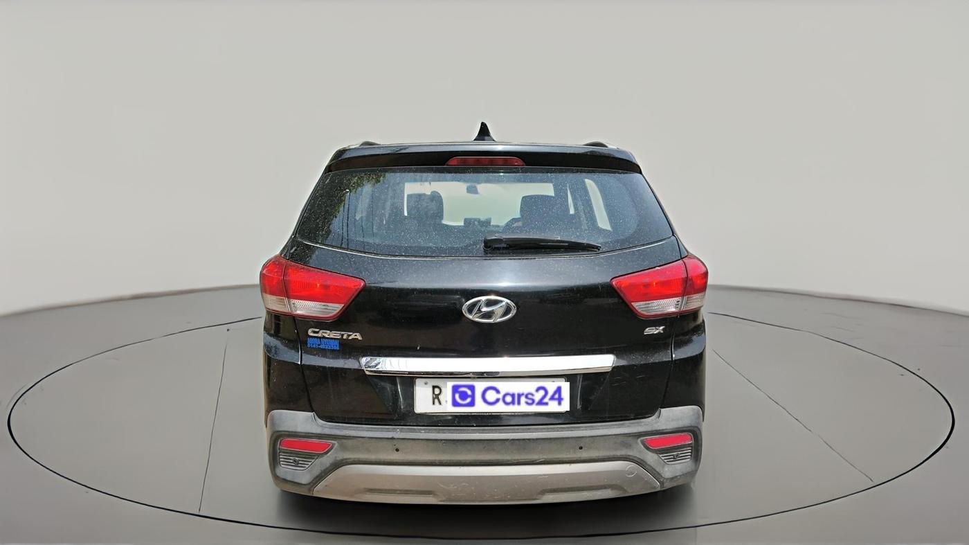 2018 Hyundai Creta SX 1.6 PETROL, Petrol, Manual, 1,19,896 km, exterior