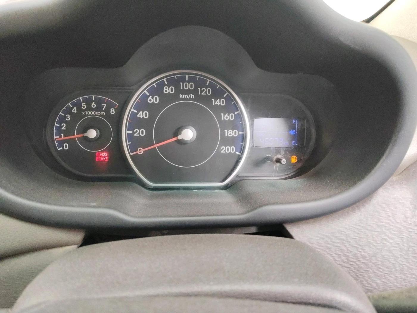 2012 Hyundai i10 MAGNA 1.2, Petrol, Manual, 46,073 km, interior