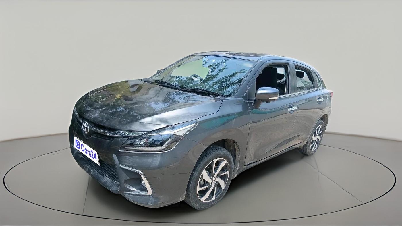 2024 Toyota Glanza V AMT, Petrol, Automatic, 11,354 km, exterior