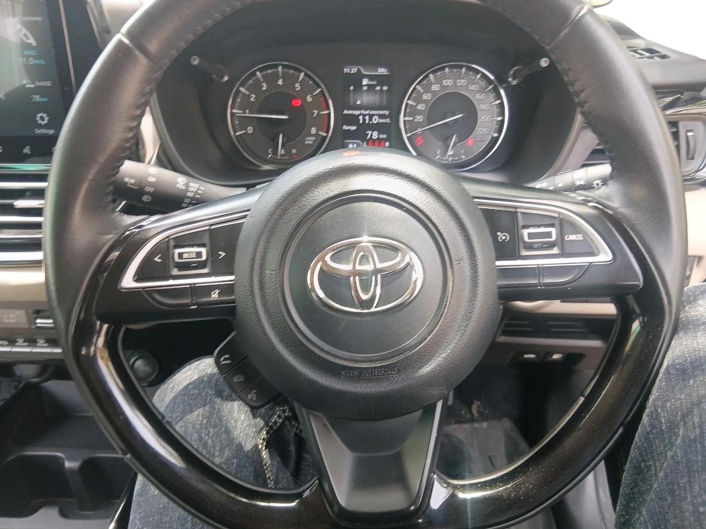 2024 Toyota Glanza V AMT, Petrol, Automatic, 11,354 km, interior