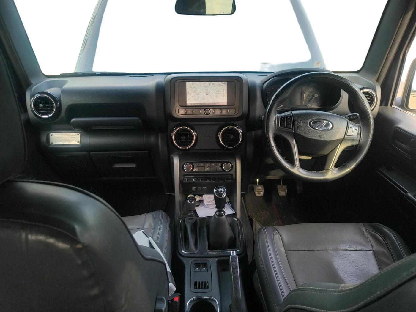 2021 Mahindra Thar LX HARD TOP 4WD MT, Diesel, Manual, 1,15,004 km, interior
