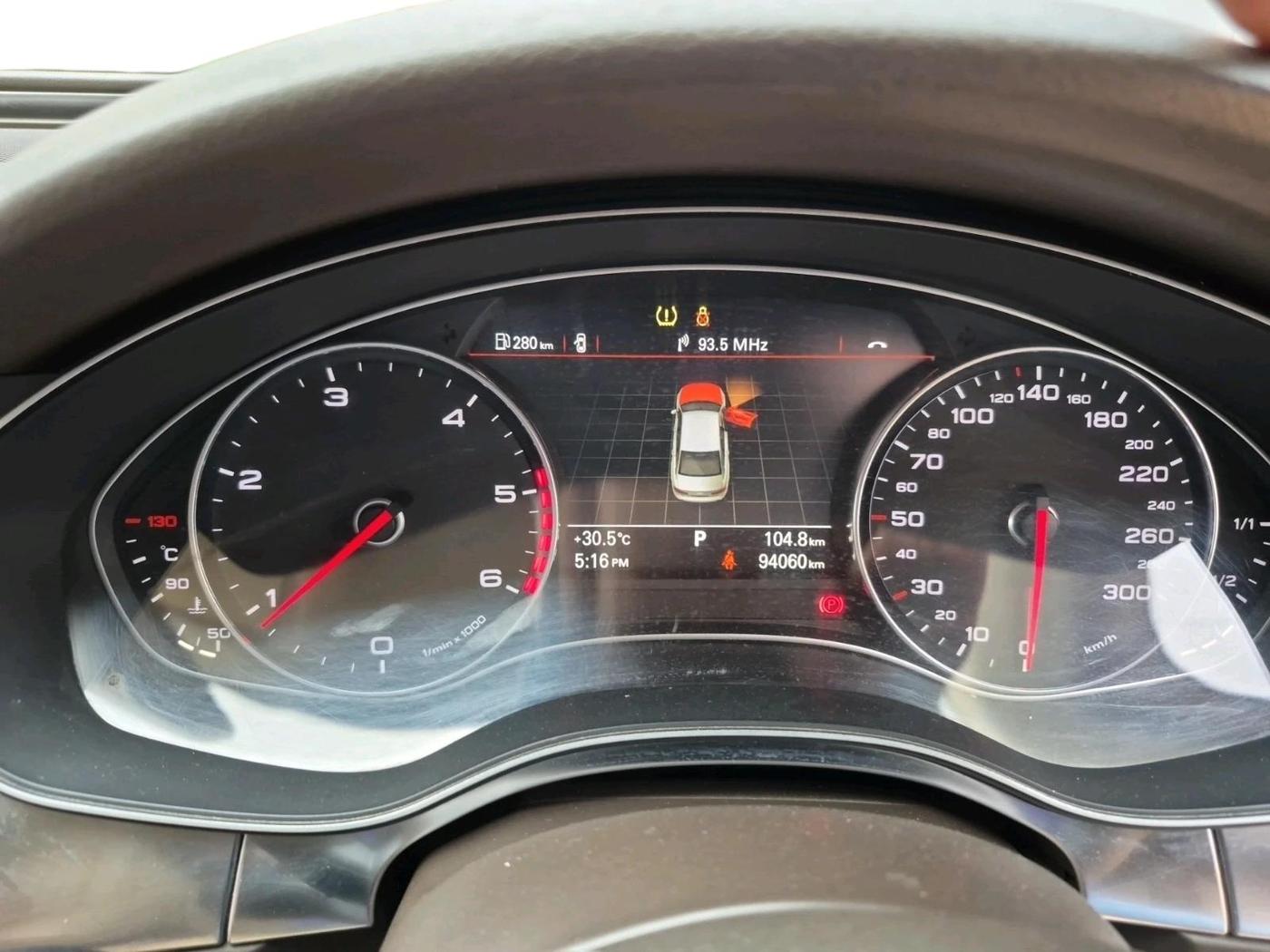 2013 Audi A6 2.0 TDI PREMIUM, Diesel, Automatic, 94,060 km, interior