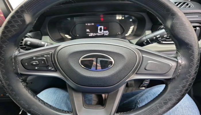 2024 Tata PUNCH ADVENTURE RHYTHM PACK AMT, Petrol, Automatic, 8,387 km, interior