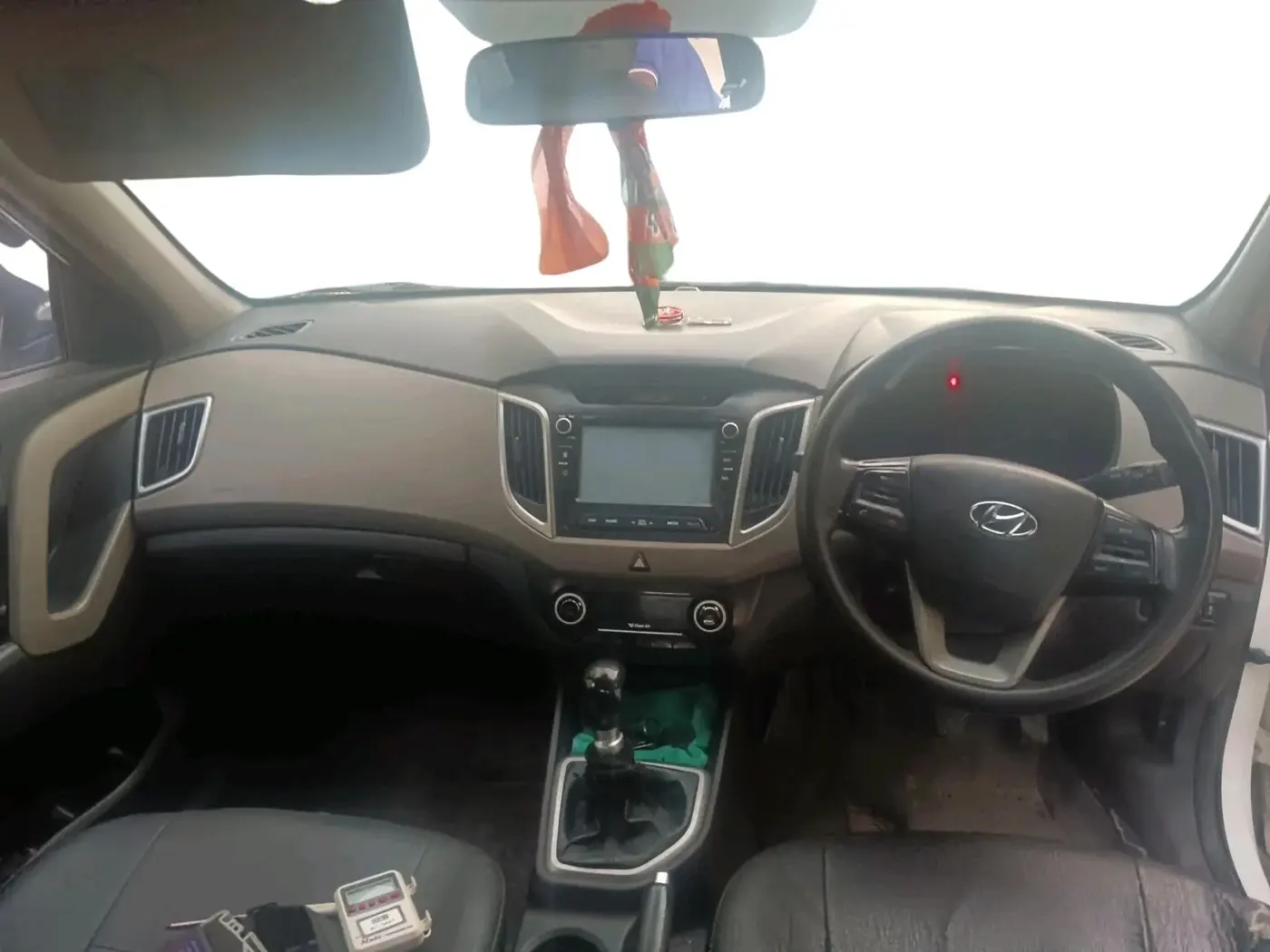 2017 Hyundai Creta SX PLUS 1.6 PETROL, Petrol, Manual, 1,38,330 km, interior