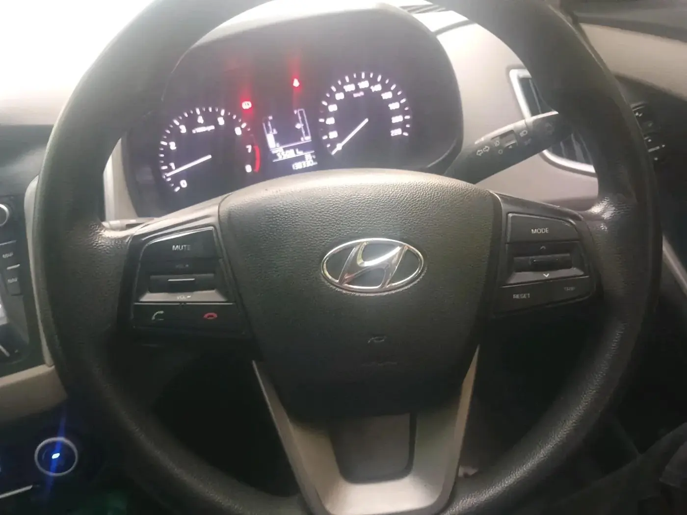 2017 Hyundai Creta SX PLUS 1.6 PETROL, Petrol, Manual, 1,38,330 km, interior